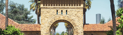Stanford Main Quad entrance to SEQ