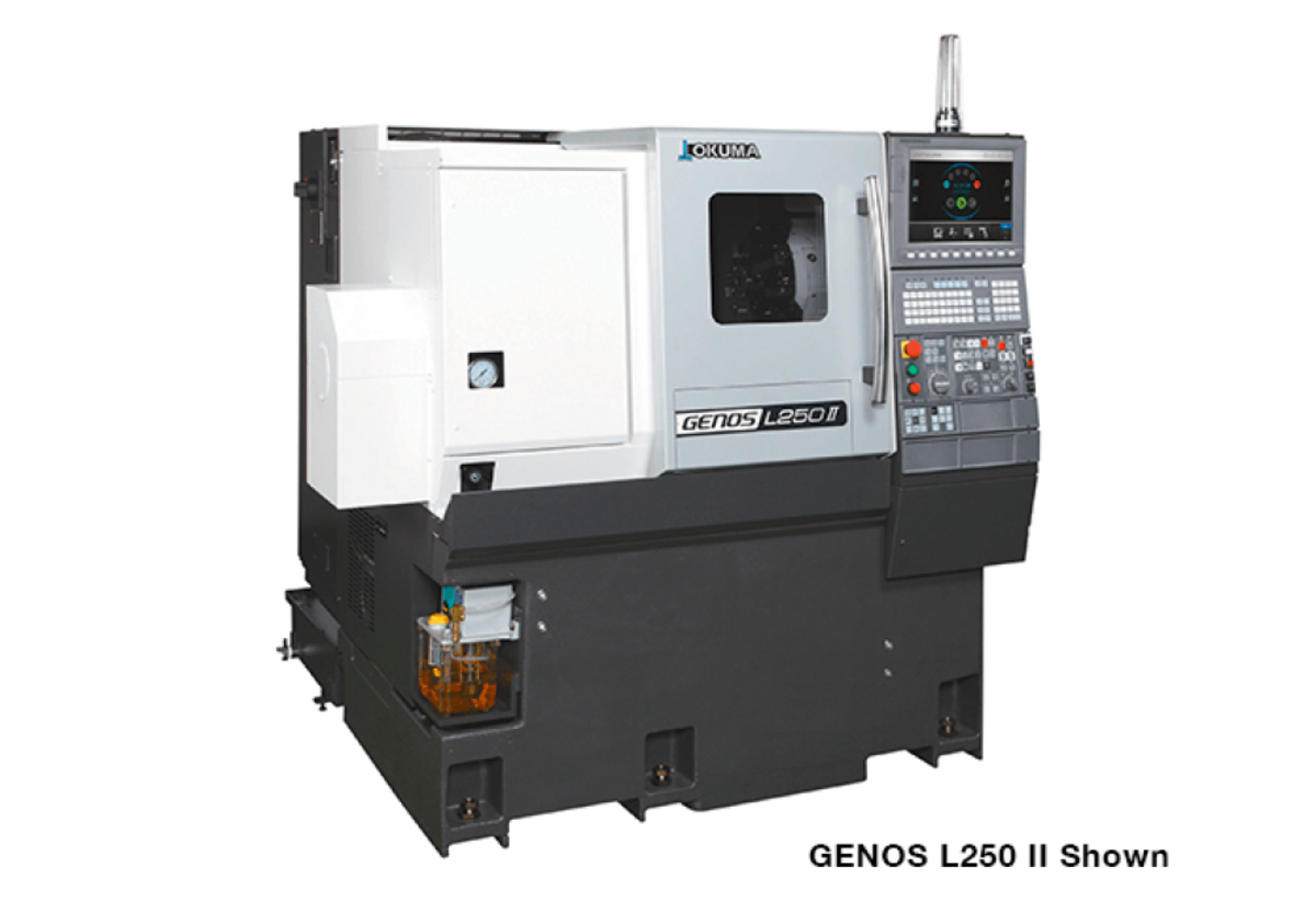 CNC Okuma GENOS L250 Lathe, 6000 rpm max.